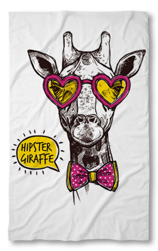 Beach Towel Giraffe