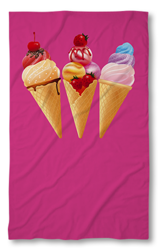 Beach Towel Ice Cream