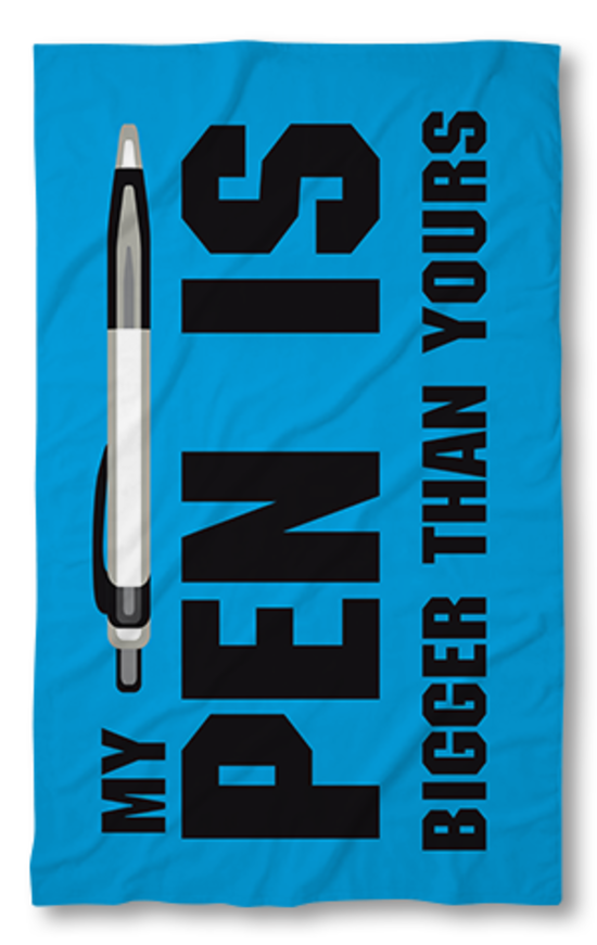 Beach Towel My Pen