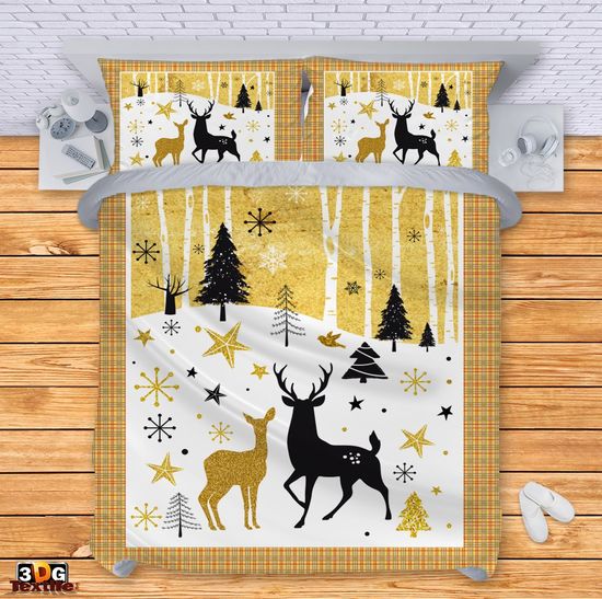 Bed Linen Christmas Deer