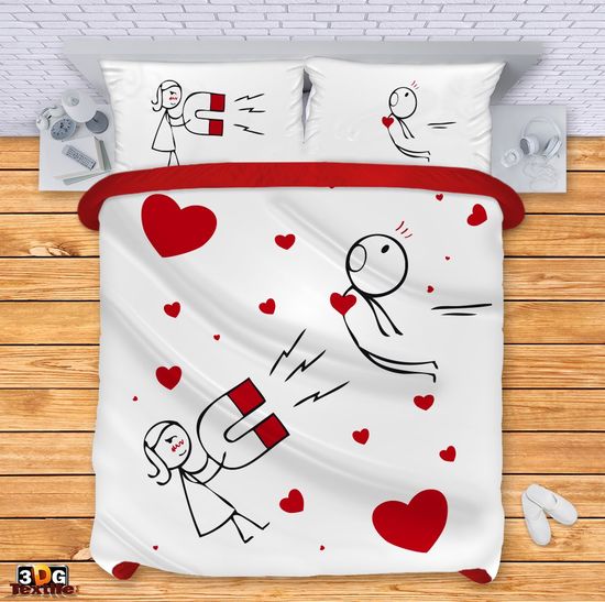 Bed Linen Magnet for my heart