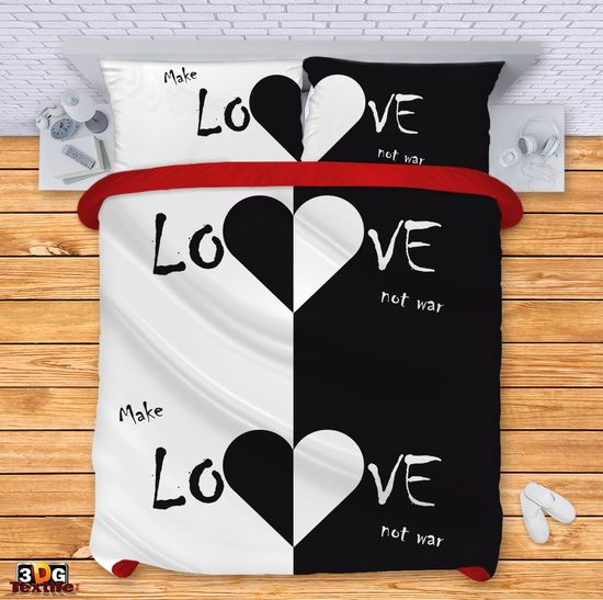 Bed Linen Make love, not war