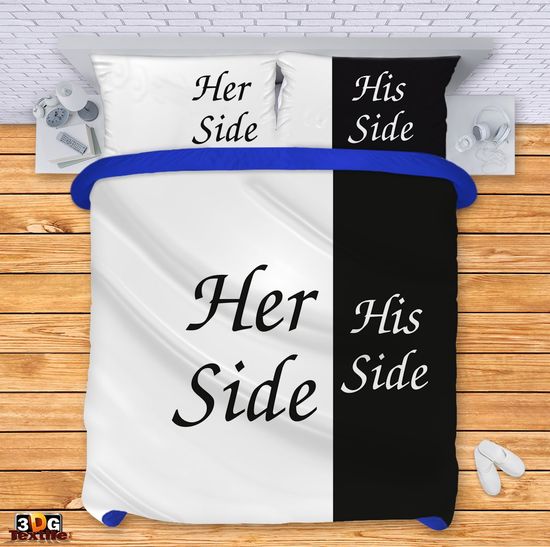 Bed Linen Her side, his side