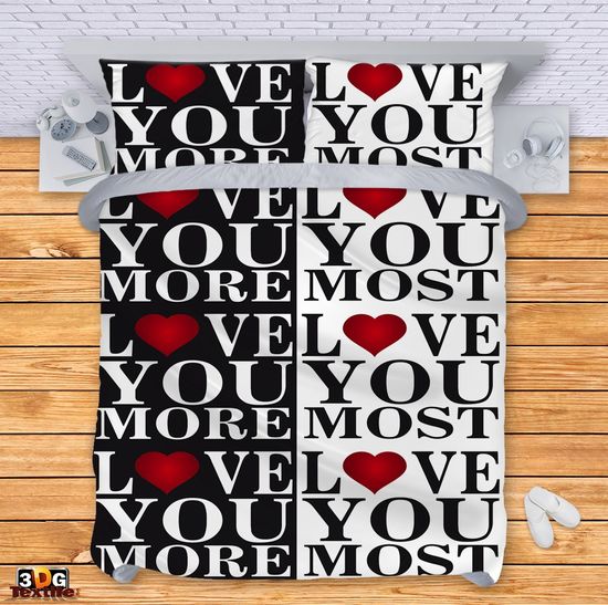 Bed Linen I Love You The Most