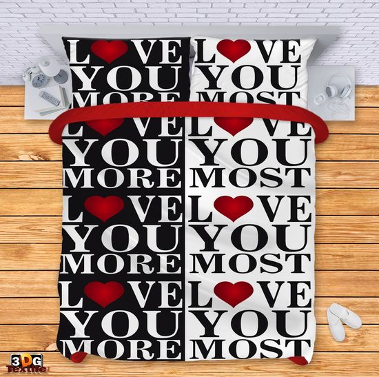 Bed Linen I Love You The Most