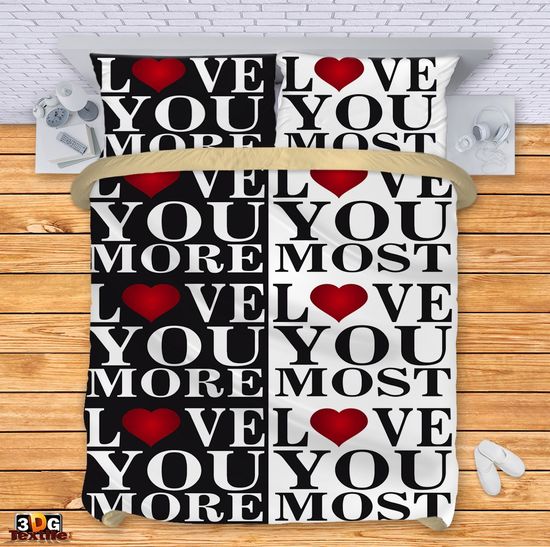 Bed Linen I Love You The Most