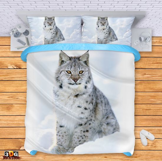 Bed Linen Lynx in snow