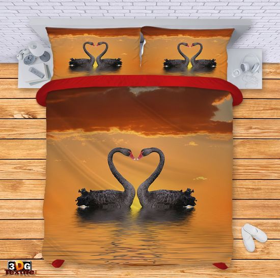 Bed Linen Black Swans