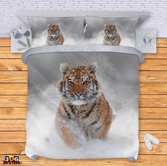 Bed Linen Tiger in the Snow