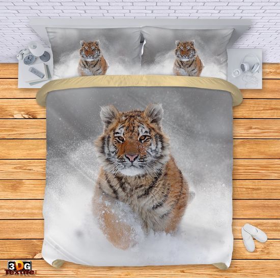 Bed Linen Tiger in the Snow