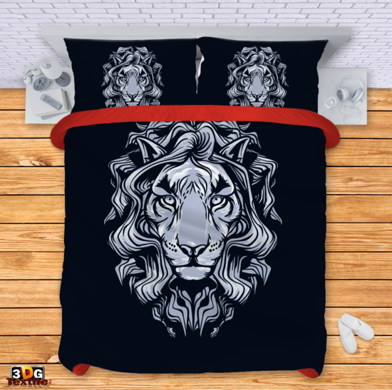 Bed Linen Silver Lion