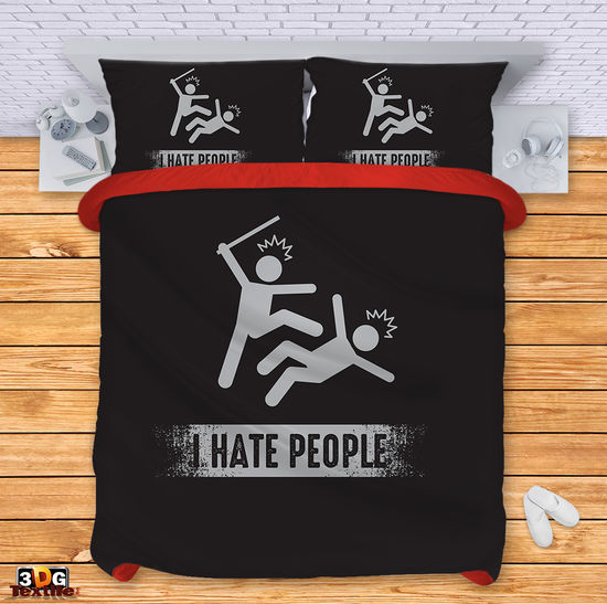 Bed Linen I hate people