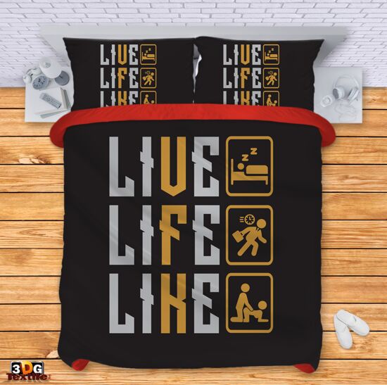 Bed Linen Live Life Like