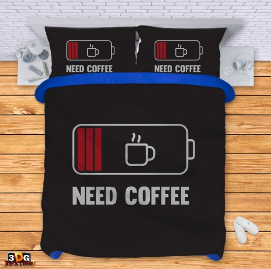 Bed Linen Need Coffee