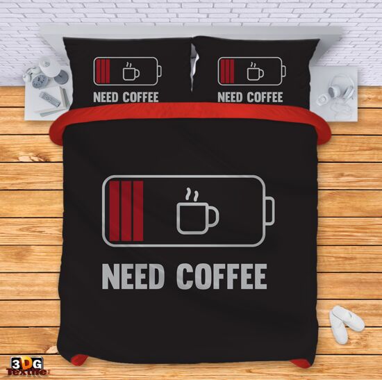 Bed Linen Need Coffee