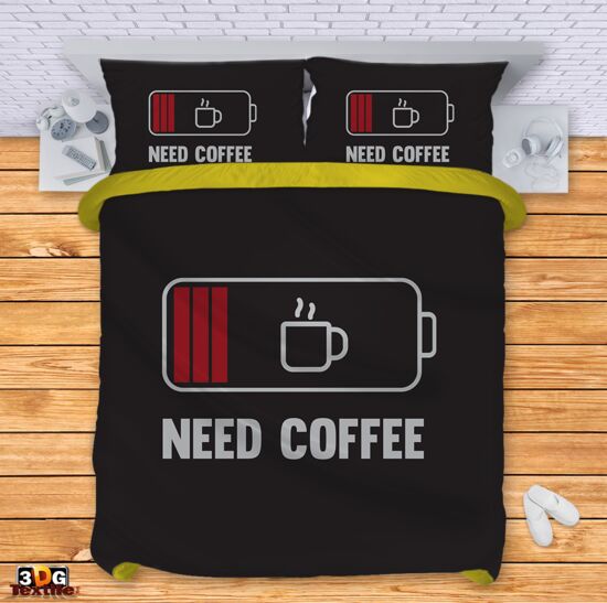 Bed Linen Need Coffee