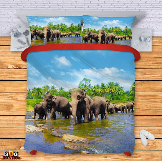 Bed Linen Elephants