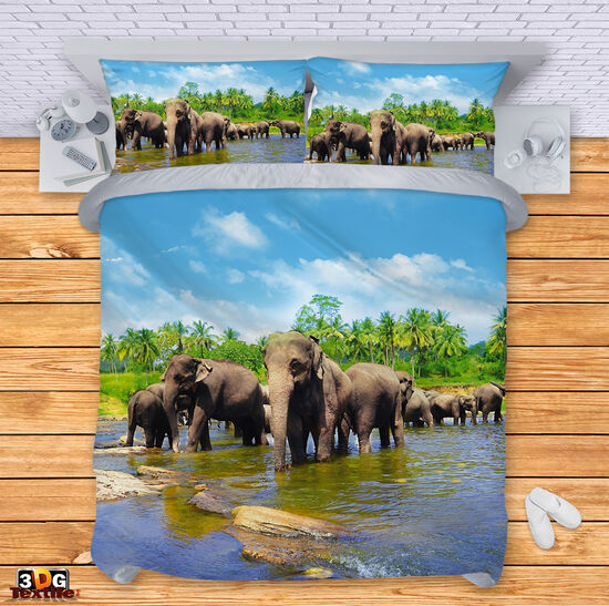 Bed Linen Elephants