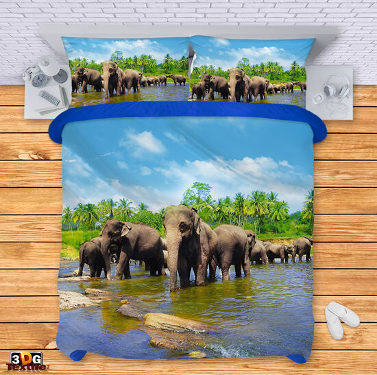 Bed Linen Elephants