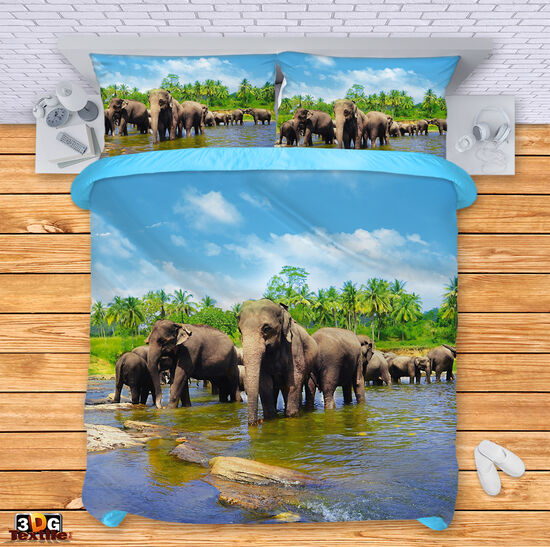 Bed Linen Elephants