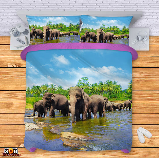 Bed Linen Elephants
