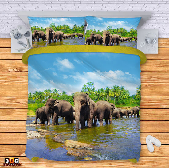 Bed Linen Elephants