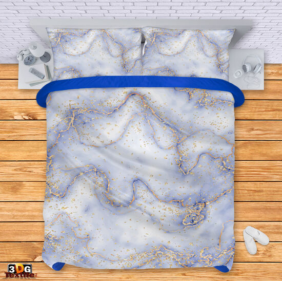 Bed Linen Pink Marble