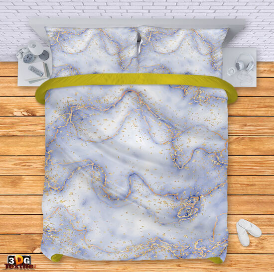 Bed Linen Pink Marble