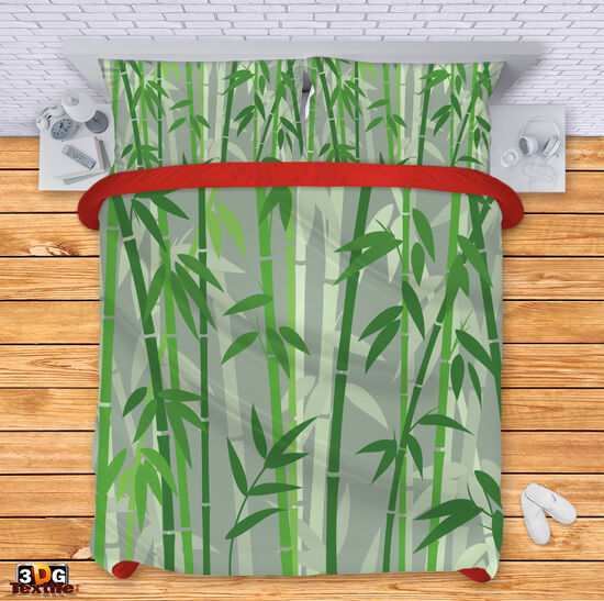 Bed Linen Green Bamboo