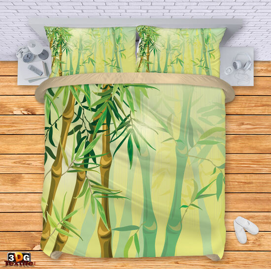 Bed Linen Green Bamboo 2