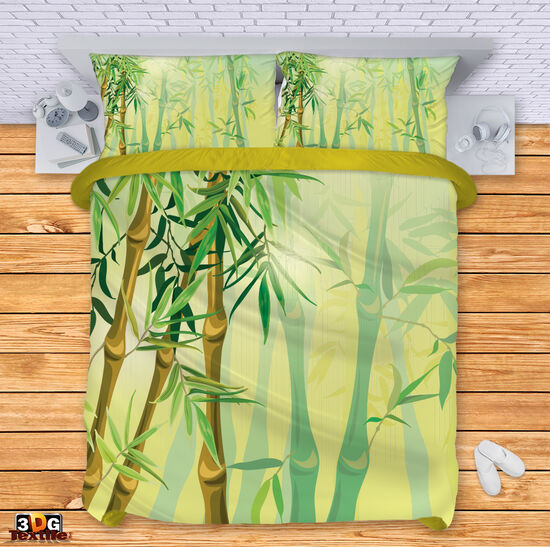 Bed Linen Green Bamboo 2