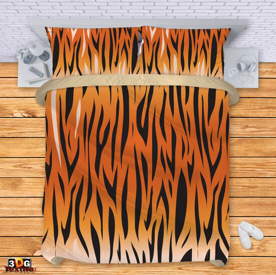 Bed Linent Tiger pattern