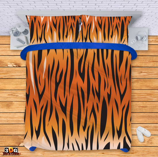 Bed Linent Tiger pattern