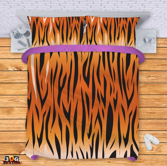 Bed Linent Tiger pattern