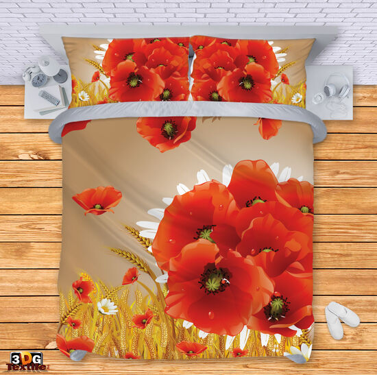 Bed Linen Poppies