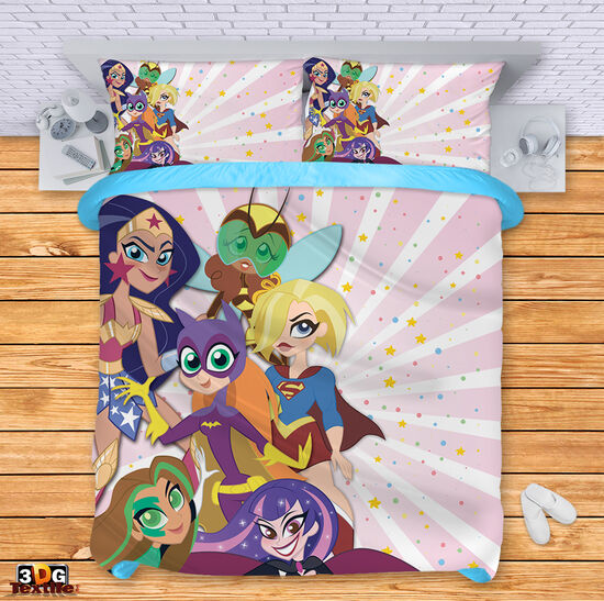 Bed Linen Girls Superhero