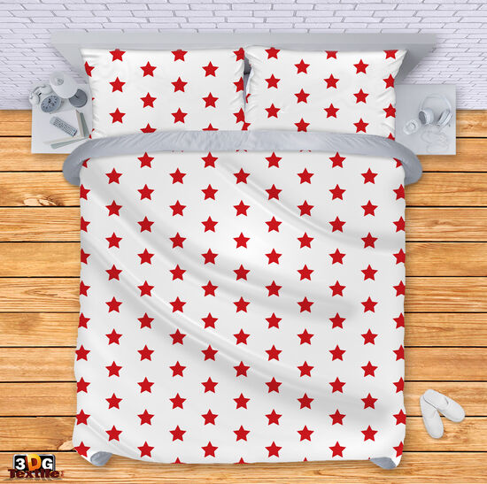 Bed Linen White Star