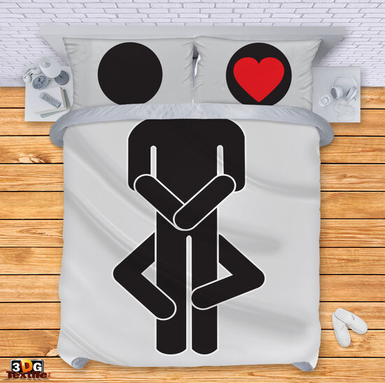 Bed Linen Couple in love 3