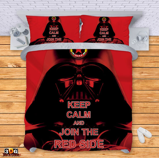 Bed Linen Red Side