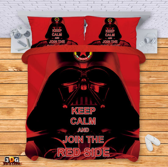Bed Linen Red Side