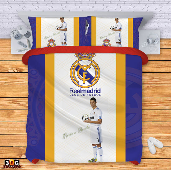Bed Linen Real Madrid with Ronaldo
