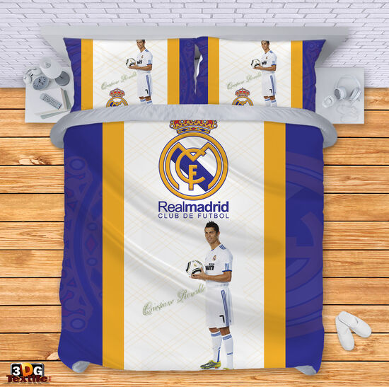 Bed Linen Real Madrid with Ronaldo