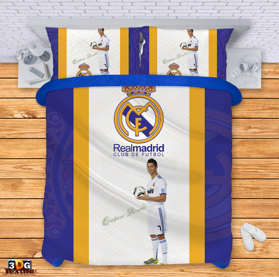 Bed Linen Real Madrid with Ronaldo
