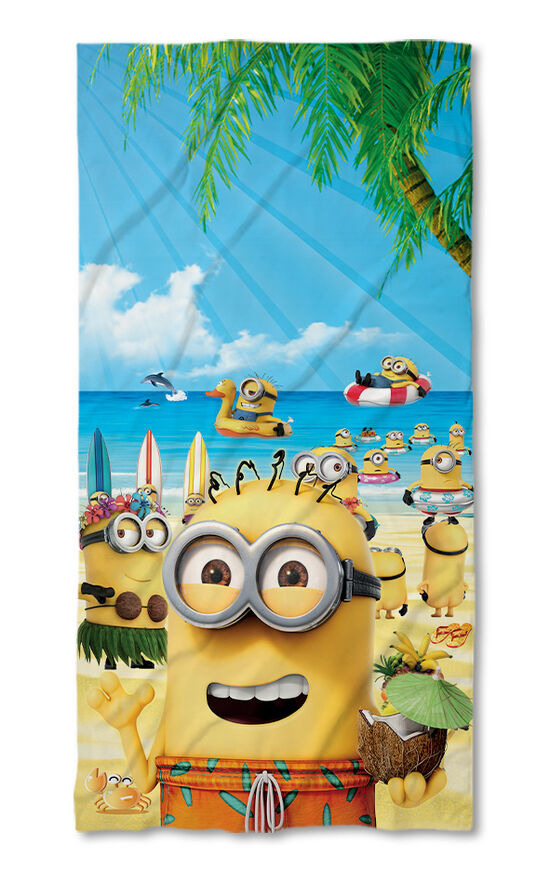 Beach Towel Minions Beach