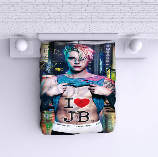 Bed Cover Justin Bieber