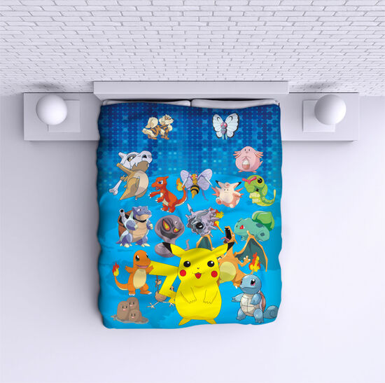 Bed Cover Pokemon GO