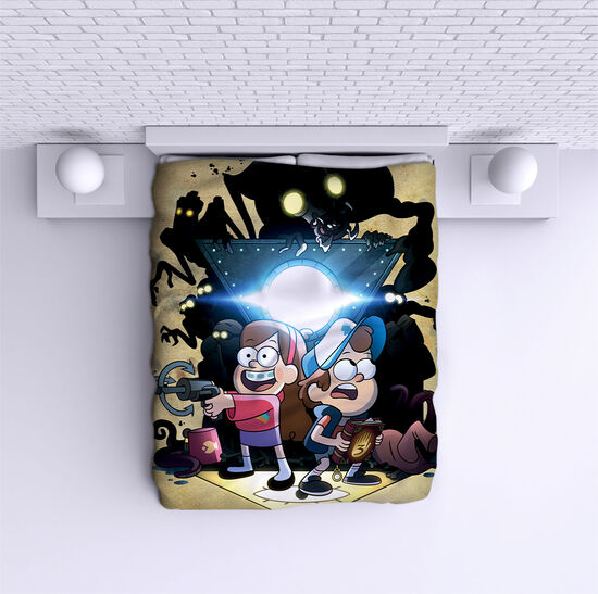 Bed Cover Gravity Falls 2