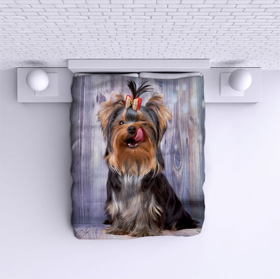 Bed Cover Yorkie