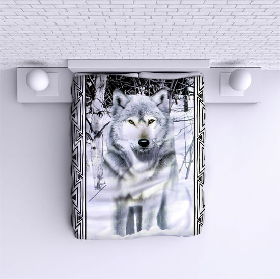 Bed Cover Wolf