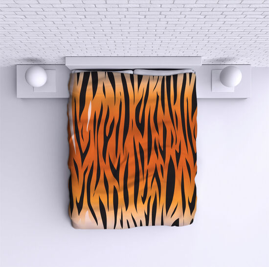 Bed Cover Tiger pattern